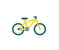 By bike or motos